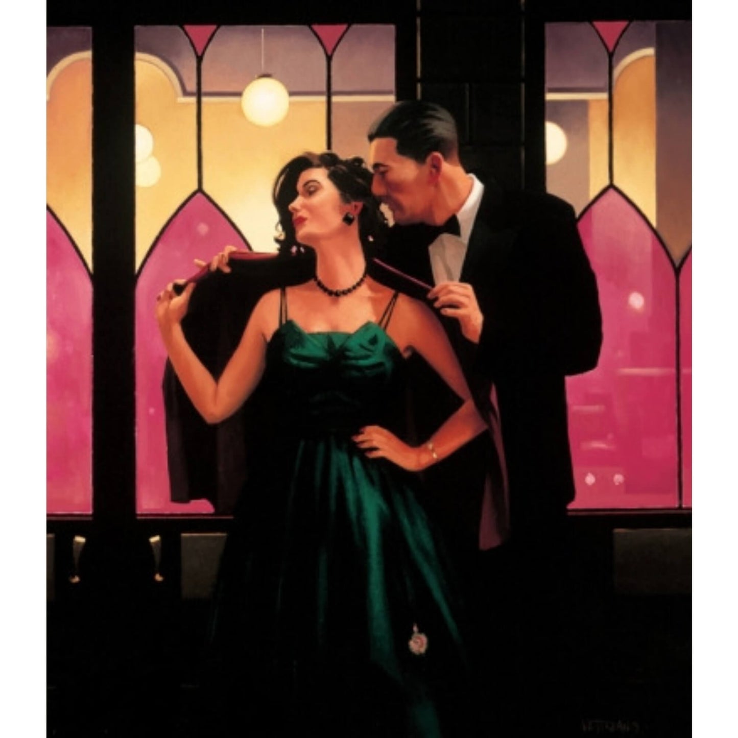Load image into Gallery viewer, Words of Wisdom - Limited Edition Print - Jack Vettriano
