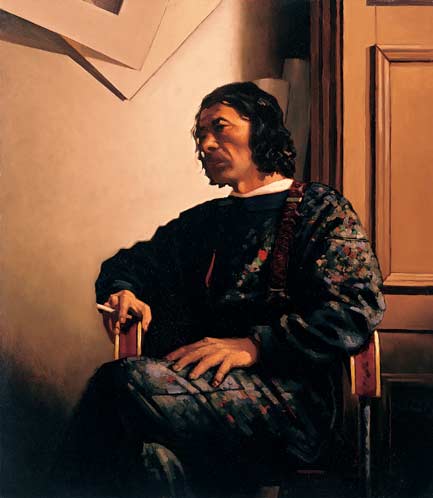 Jack Vettriano Portrait of the Artist